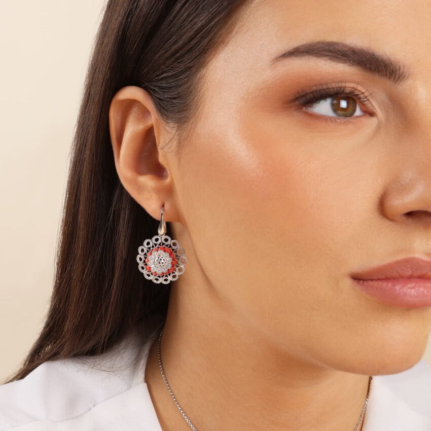 Srebrne naušnice Splitski Ukras Large