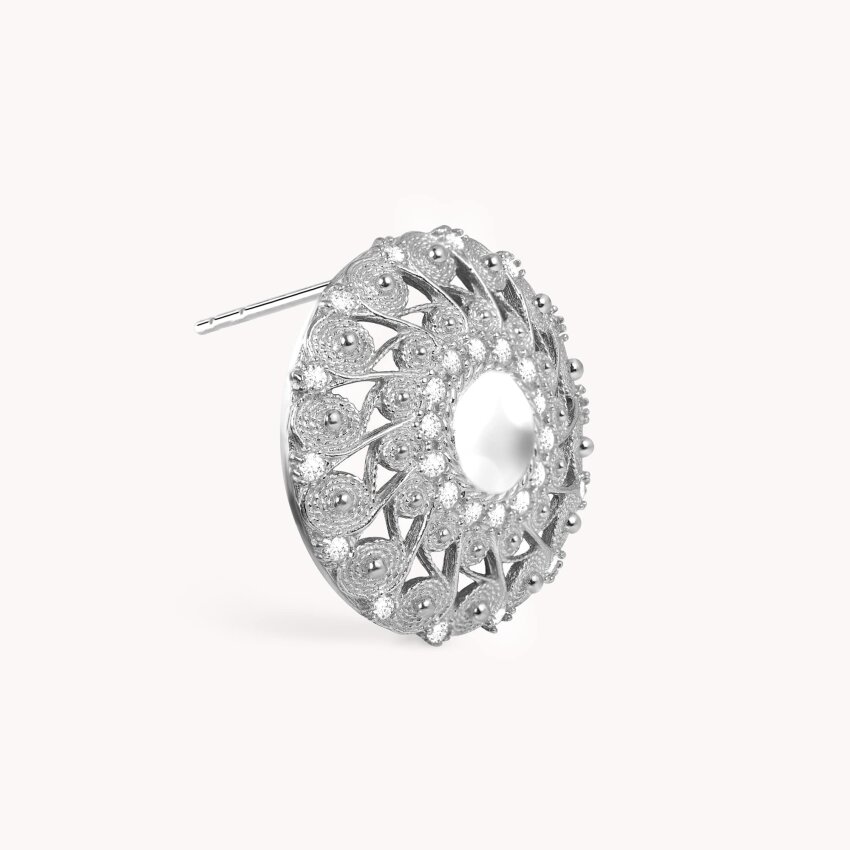 Srebrne naušnice Tradicijski Ukras