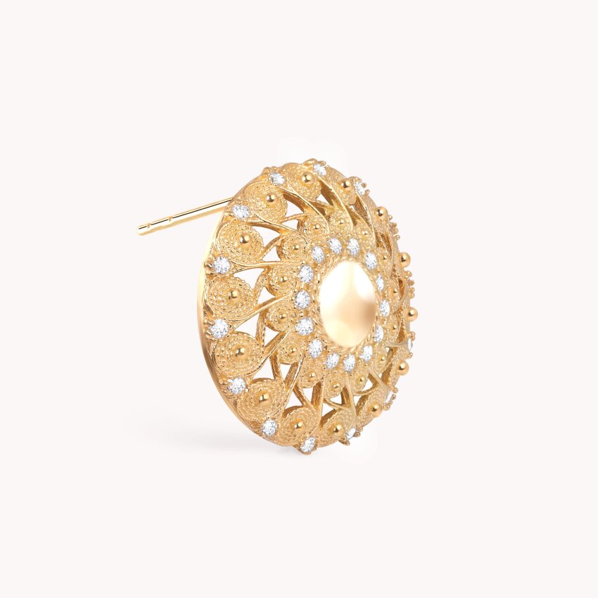 Srebrne naušnice Tradicijski Ukras