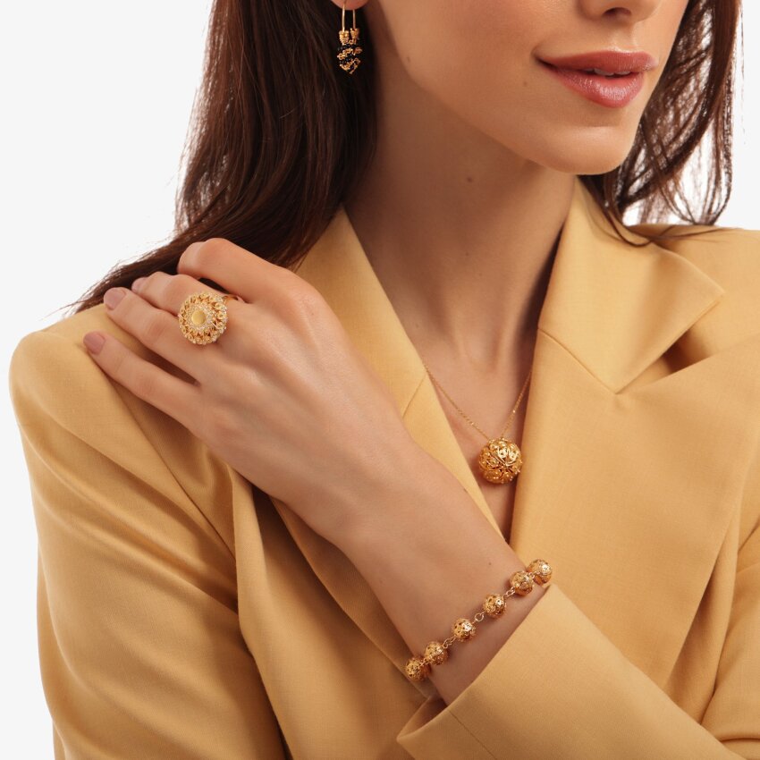 Srebrna ogrlica Šibenski Botun Medium