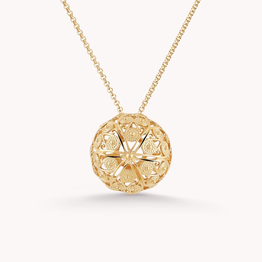 Srebrna ogrlica Šibenski Botun Medium