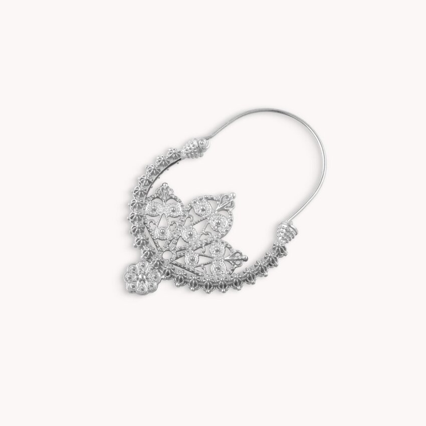 Srebrne naušnice Rećine Medium