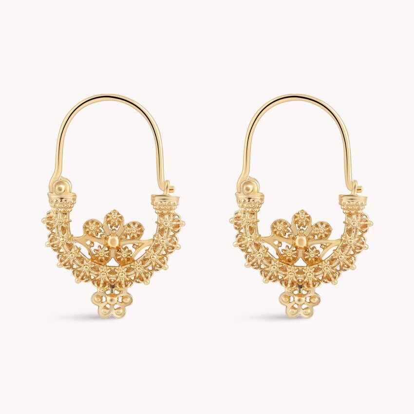 Srebrne naušnice Rećine Petite