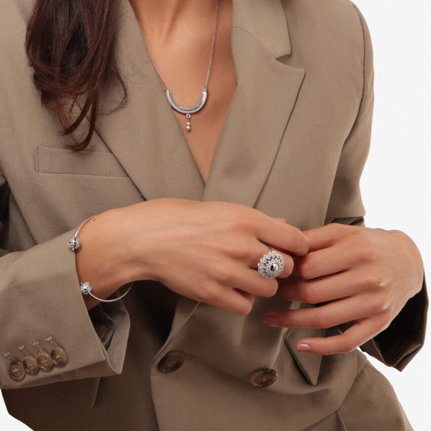 Srebrni prsten Tradicijski Ukras