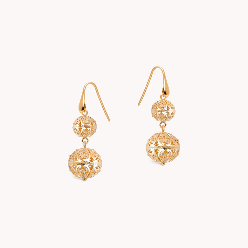 Srebrne naušnice Šibenski Botuni Medium