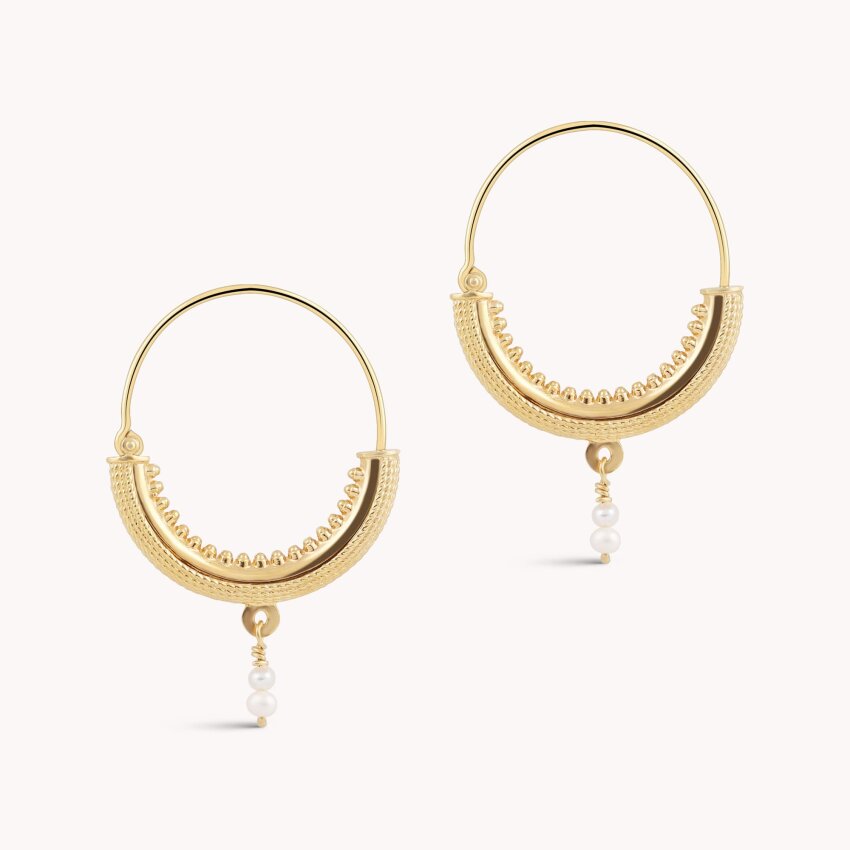 Srebrne naušnice Konavoke Small