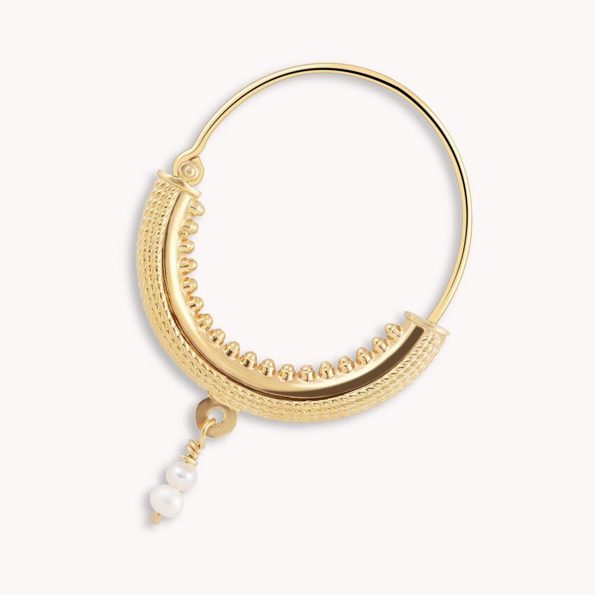 Srebrne naušnice Konavoke Small