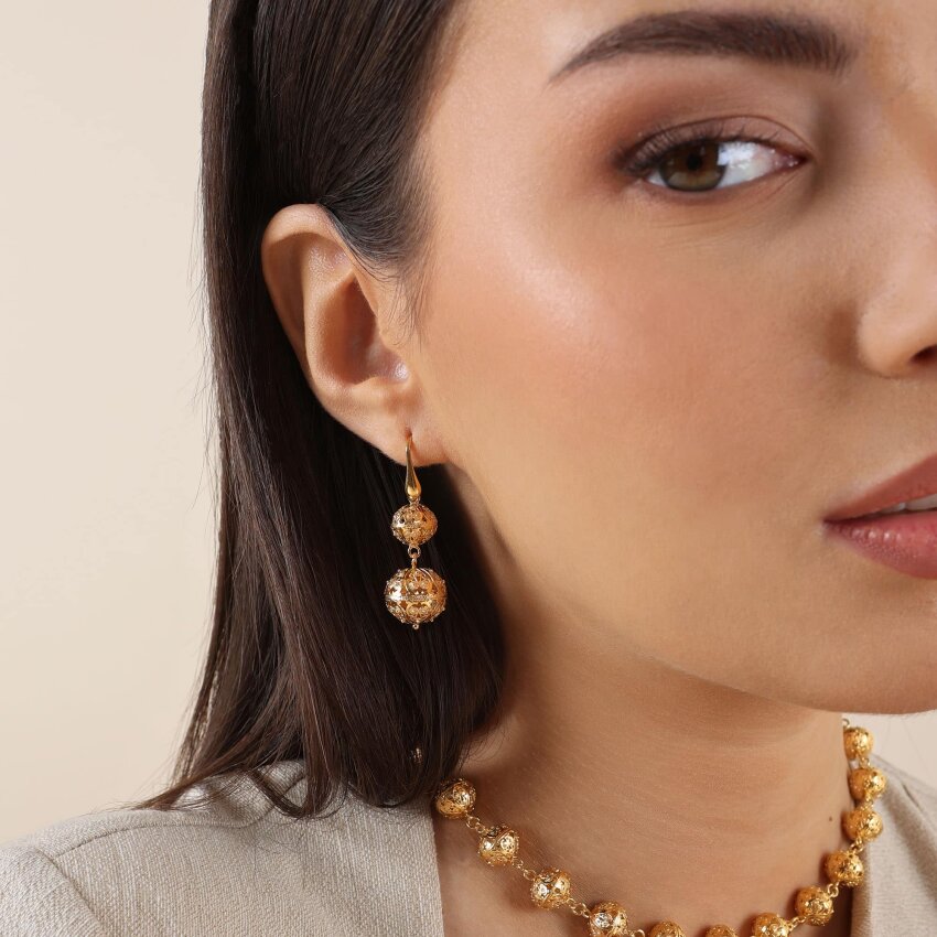 Srebrne naušnice Šibenski Botuni Large