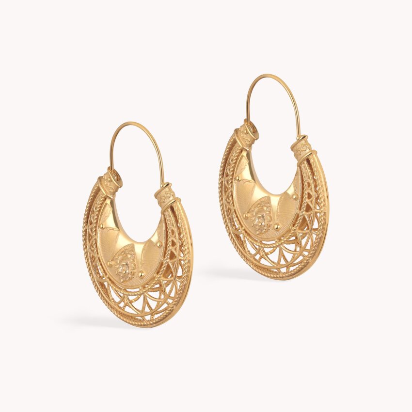 Srebrne naušnice Dalmatinke