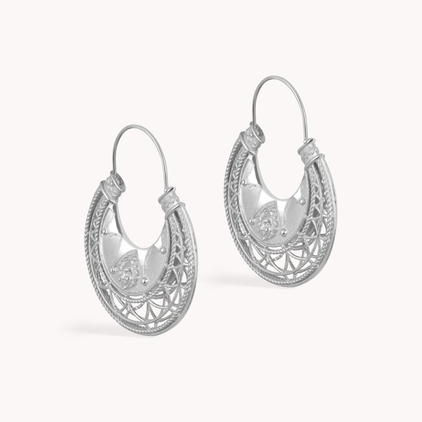 Srebrne naušnice Dalmatinke