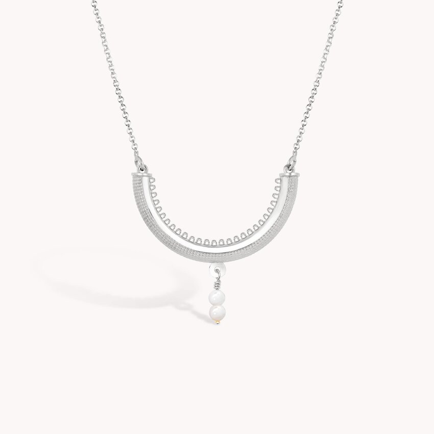 Srebrna ogrlica Konavoka Medium