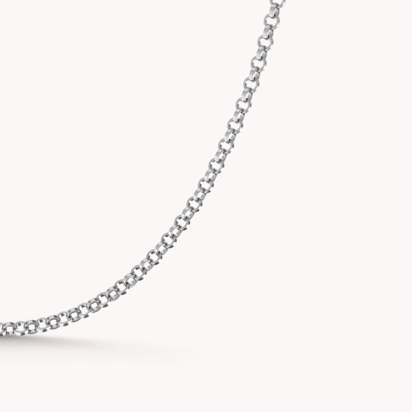 Srebrni lanac Rolo W-40cm