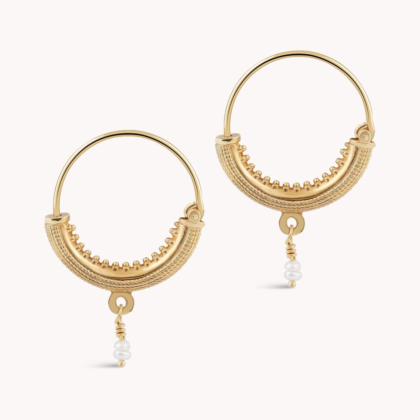 Srebrne naušnice Konavoke Petite