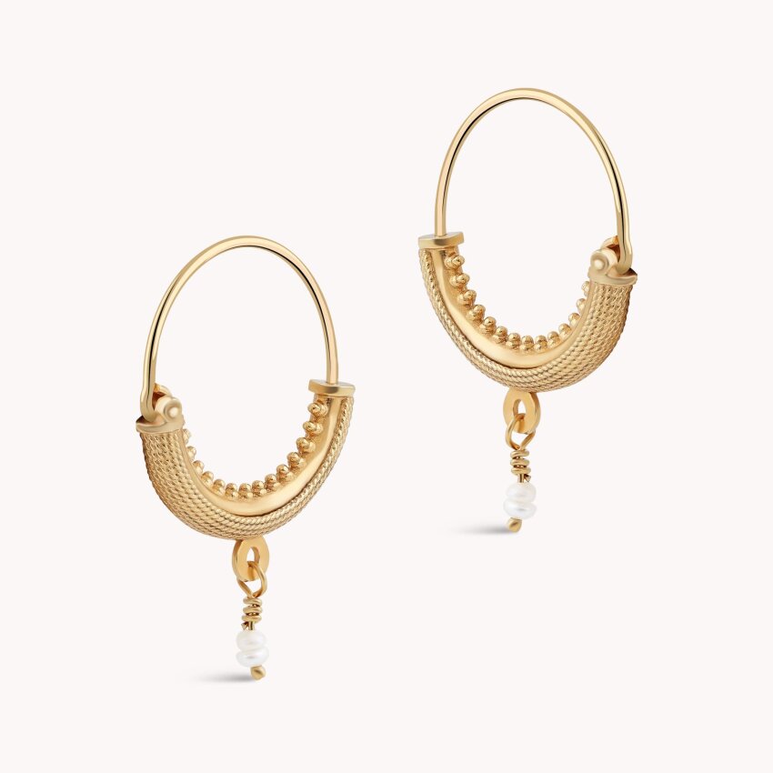 Srebrne naušnice Konavoke Petite