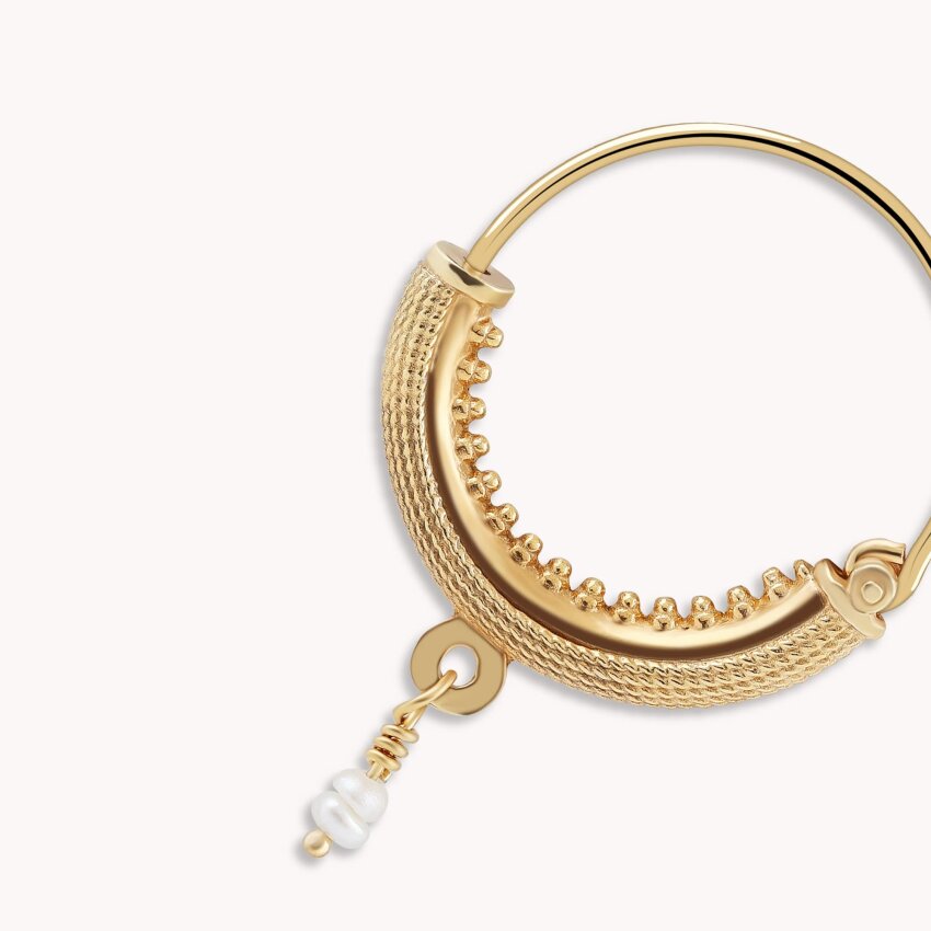 Srebrne naušnice Konavoke Petite