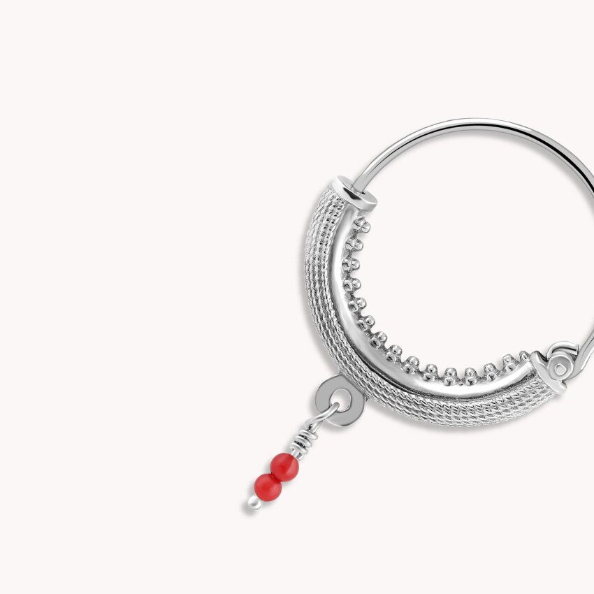 Srebrne naušnice Konavoke Petite