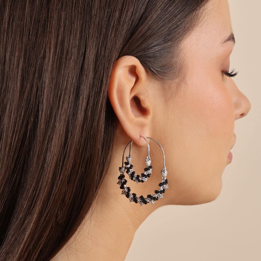 Srebrne naušnice Rećine Small