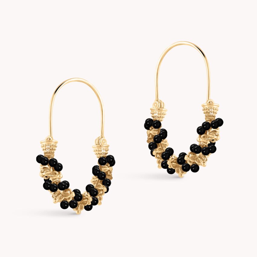 Srebrne naušnice Rećine 18kt Pozlata