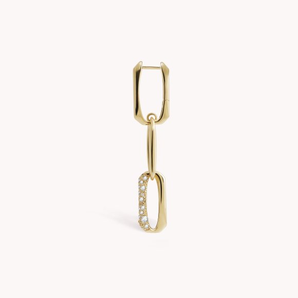 Zlatne naušnice Chained