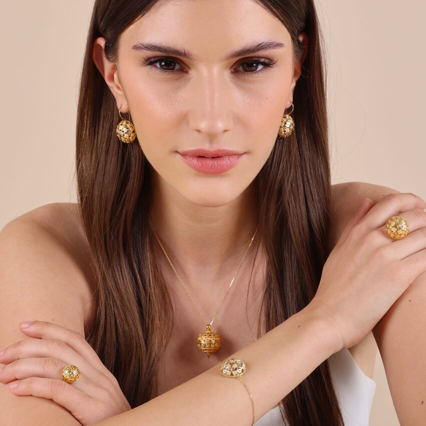 Zlatne naušnice Šibenski Botuni Large