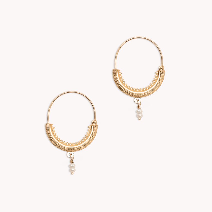 Zlatne naušnice Konavoke Small