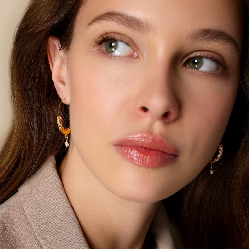 Zlatne naušnice Konavoke Small