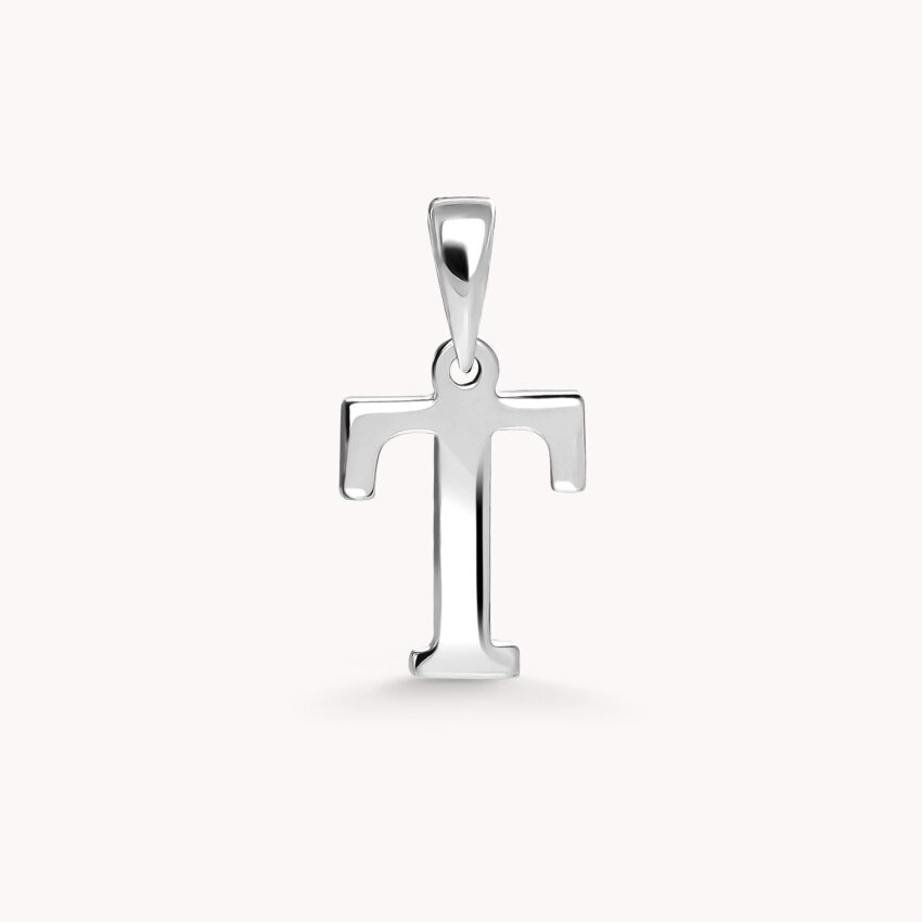 Zlatni privjesak Letter T