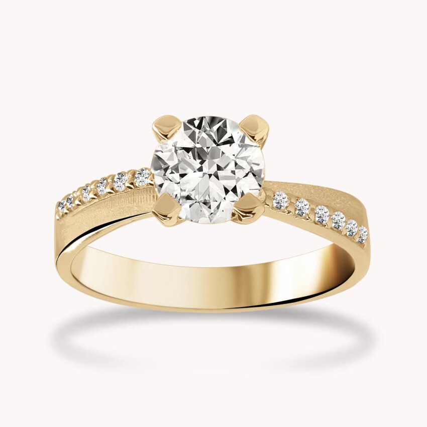 Zlatni prsten Dahlia