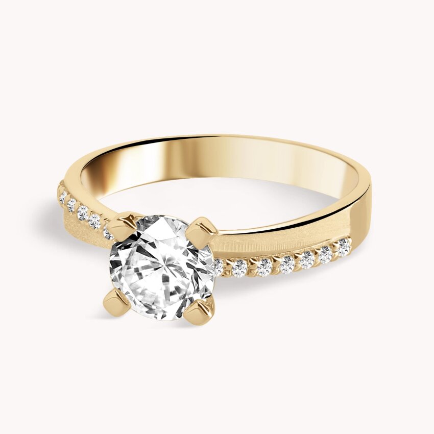 Zlatni prsten Dahlia