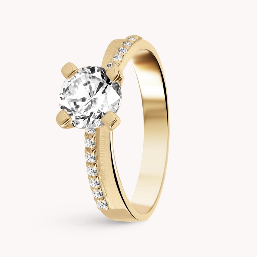 Zlatni prsten Dahlia