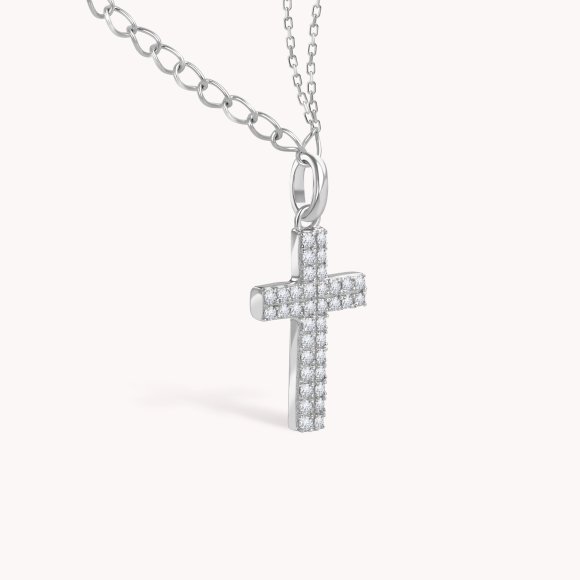 Dijamantna ogrlica Cross