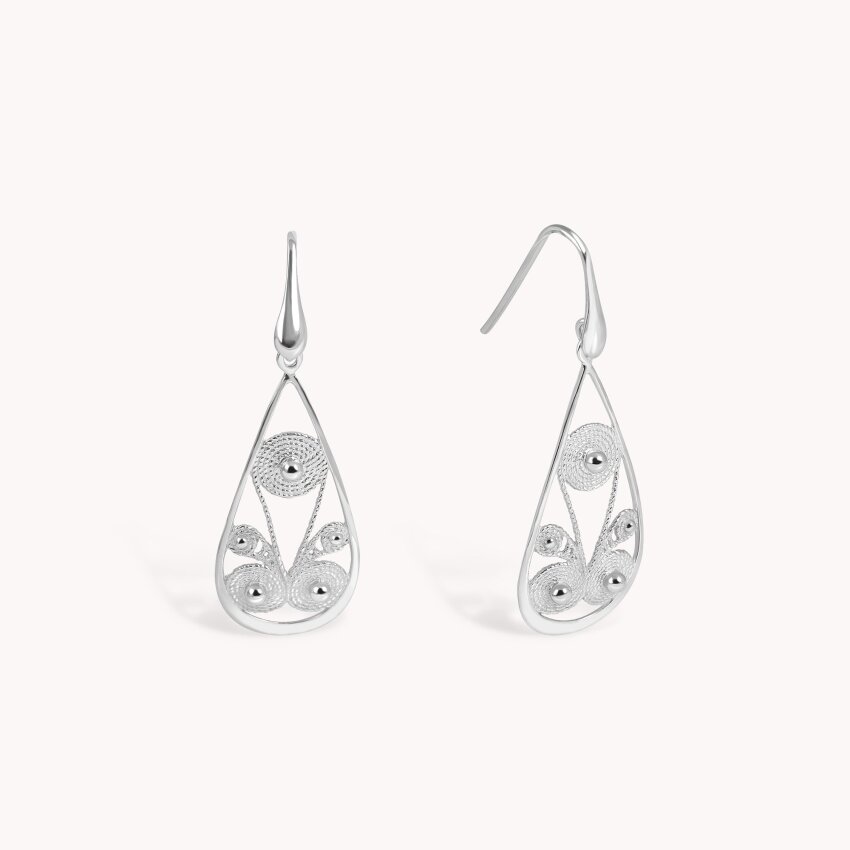 Srebrne naušnice Šibenska Krila