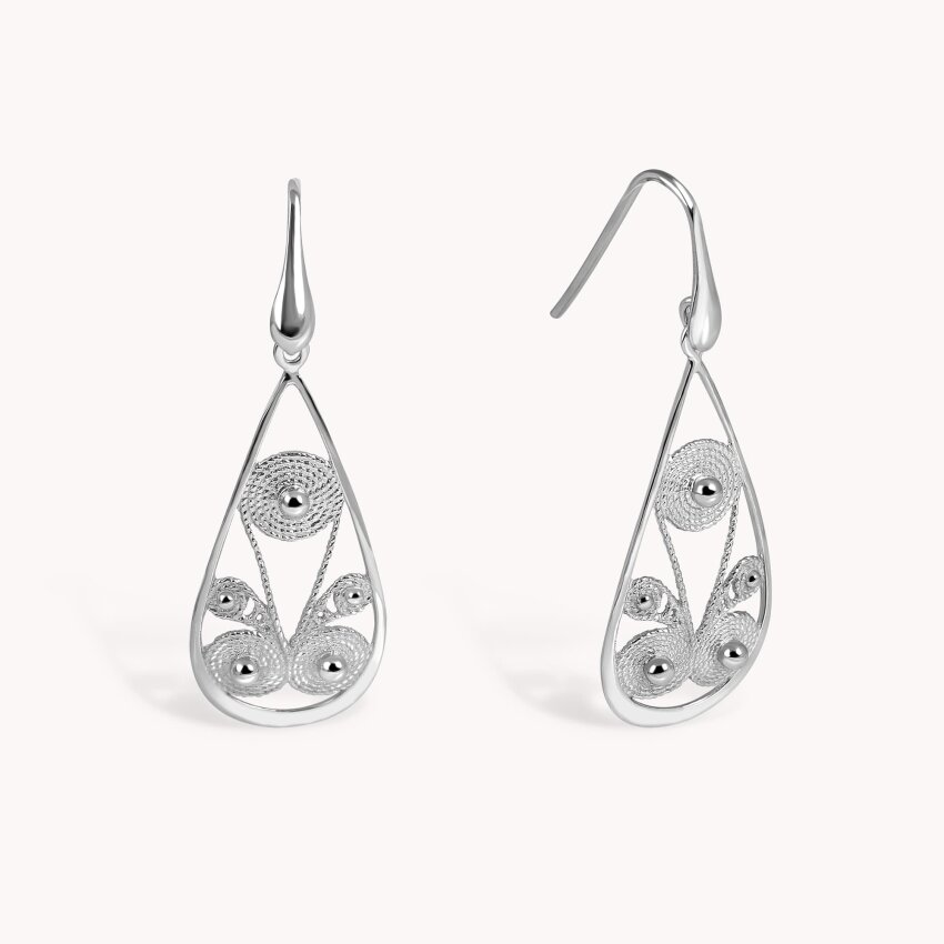 Srebrne naušnice Šibenska Krila