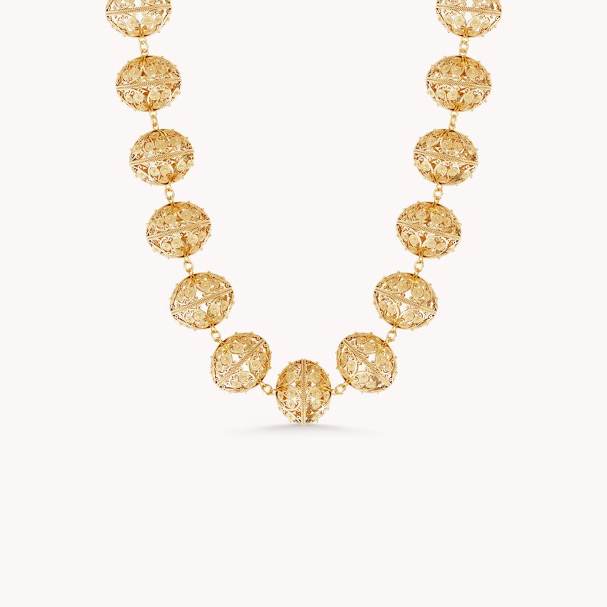 Srebrna ogrlica Šibenski Botuni Medium