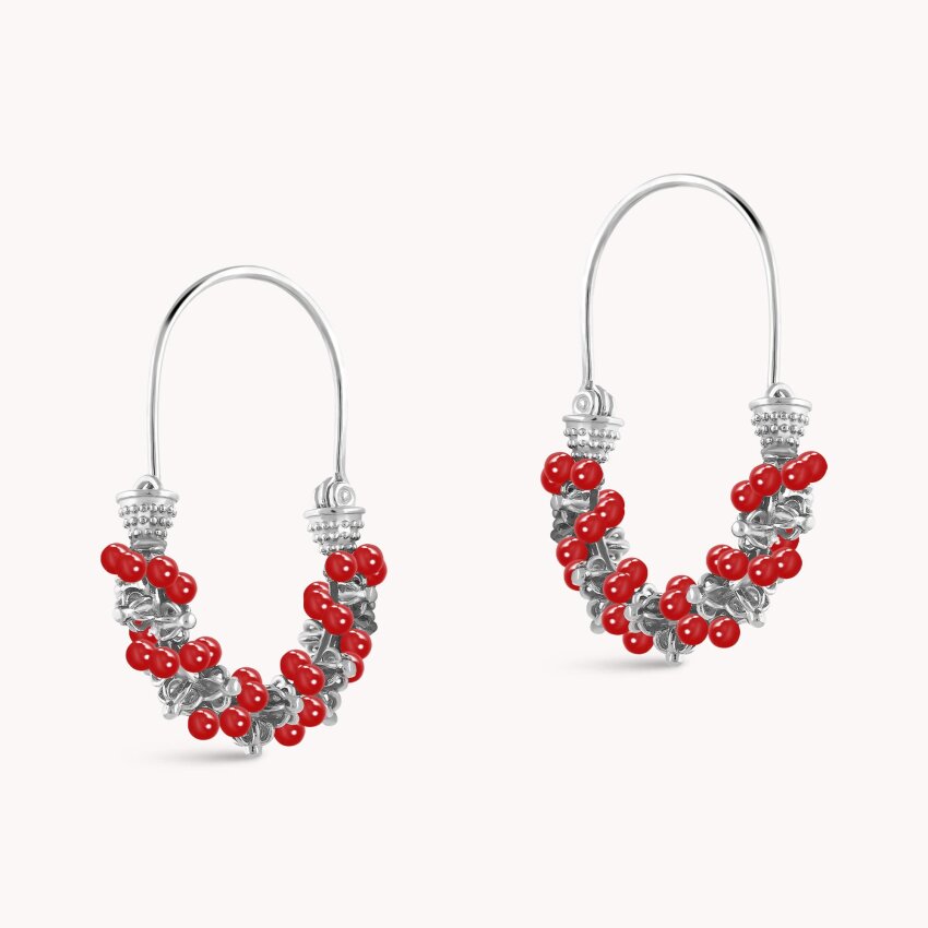 Srebrne naušnice Rećine