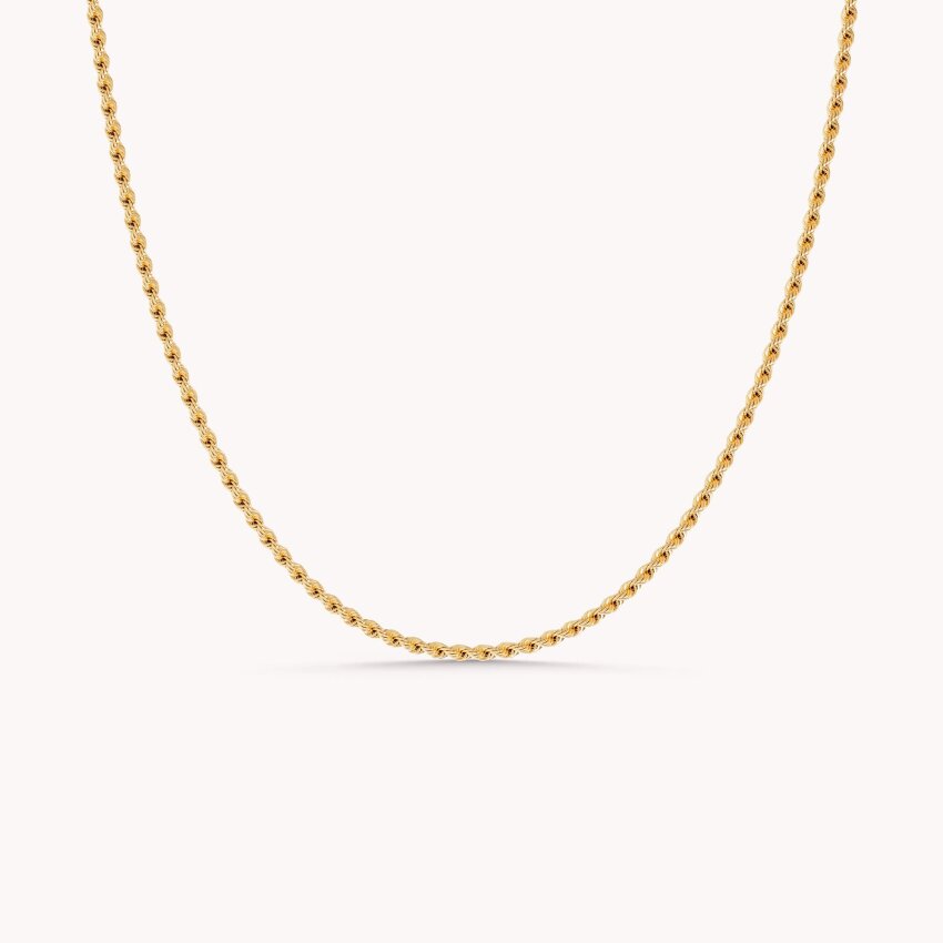 Zlatni lanac Plet | 2,2 mm | 42 cm