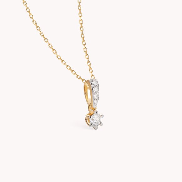 Dijamantna ogrlica Lovely 0,1CT