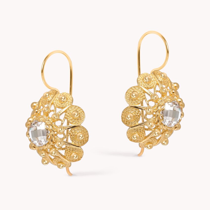 Srebrne naušnice Dalmatinski Ukras