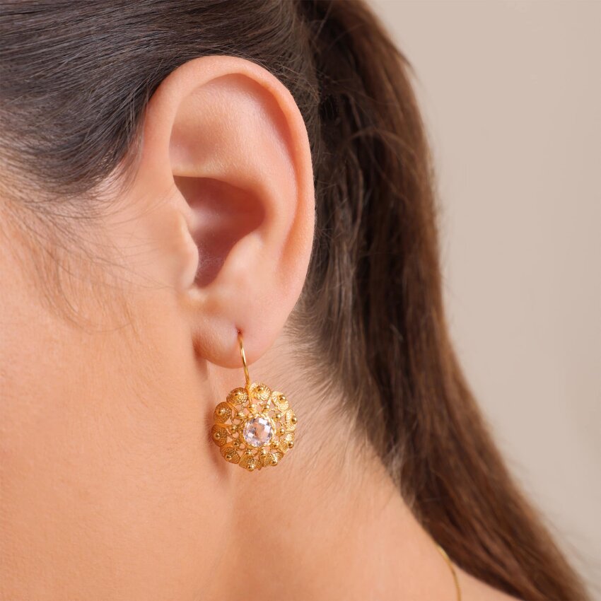 Srebrne naušnice Dalmatinski Ukras