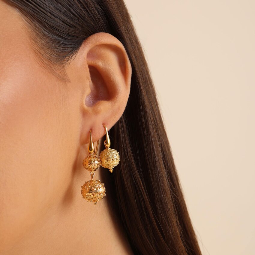 Zlatne naušnice Botuni