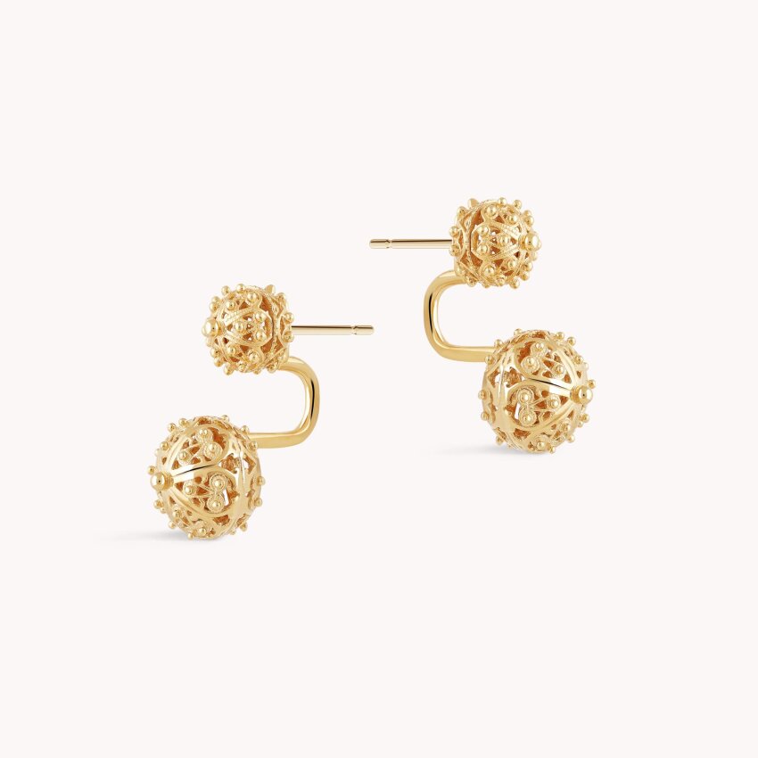 Srebrne naušnice Šibenski Botuni Small