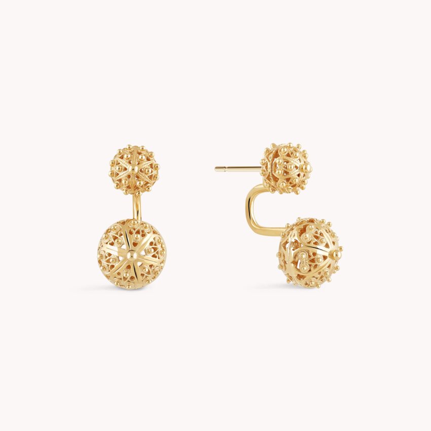 Srebrne naušnice Šibenski Botuni Small