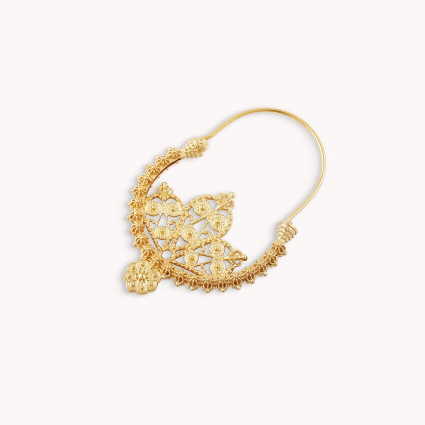 Srebrne naušnice Rećine Medium