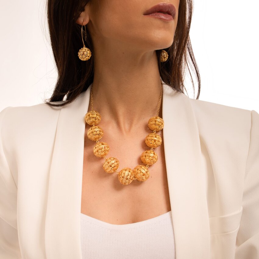 Srebrne naušnice Šibenski Botuni Small