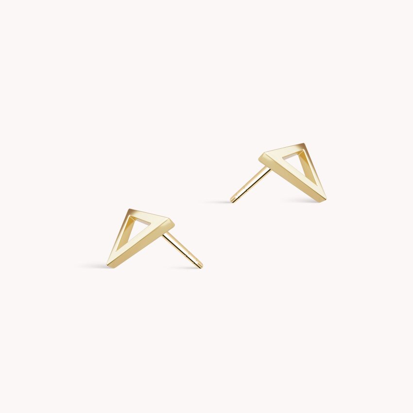 Zlatne naušnice Triangle
