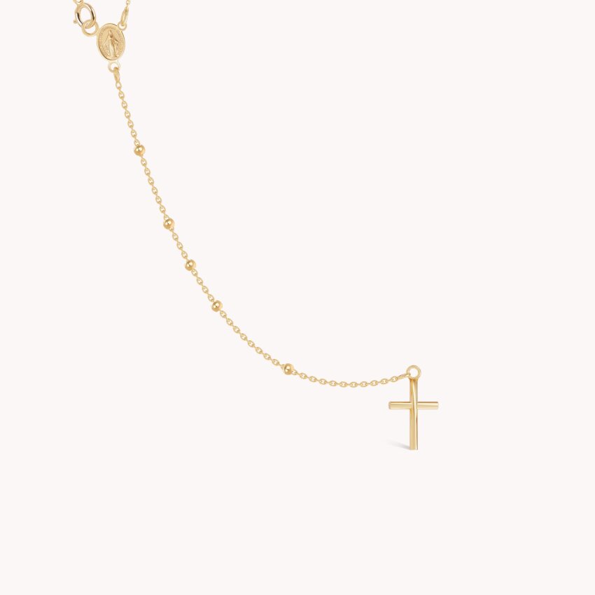 Zlatna ogrlica Holy Rosary