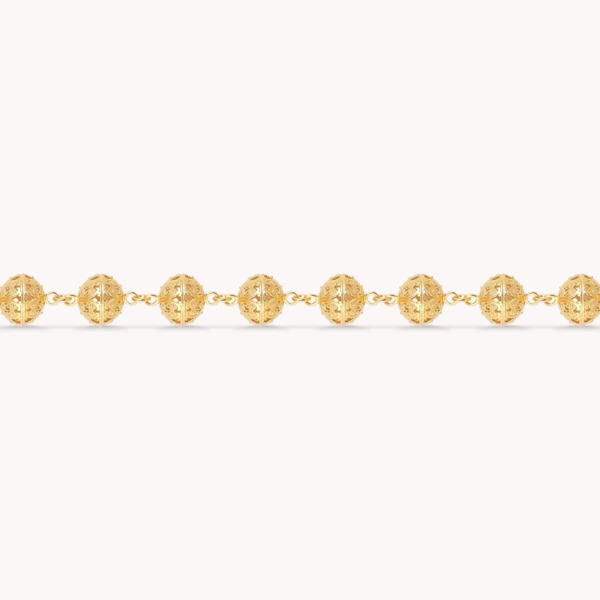 Srebrna narukvica Šibenski Botuni Medium