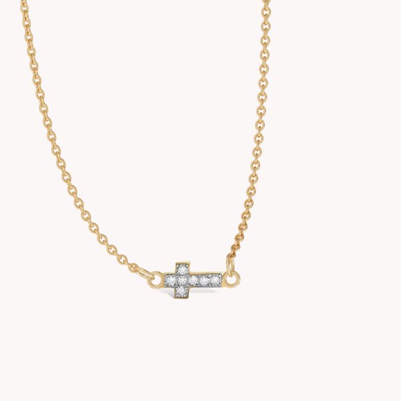 Dijamantna ogrlica Cross