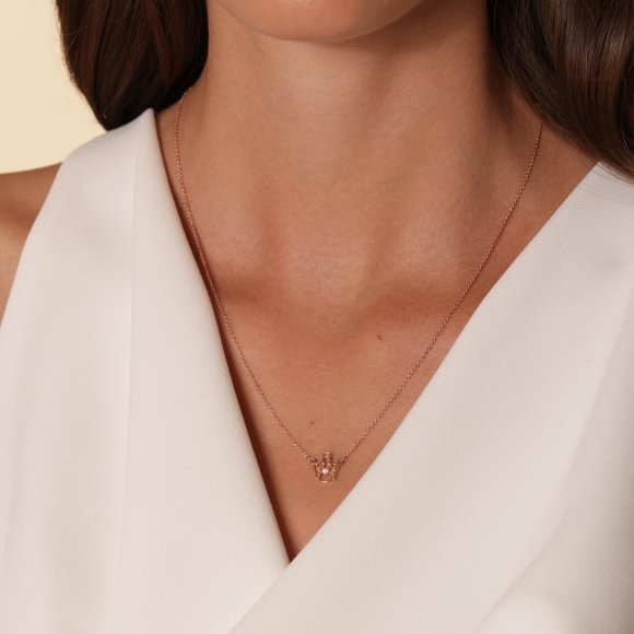 Zlatna ogrlica Angelic Gleam