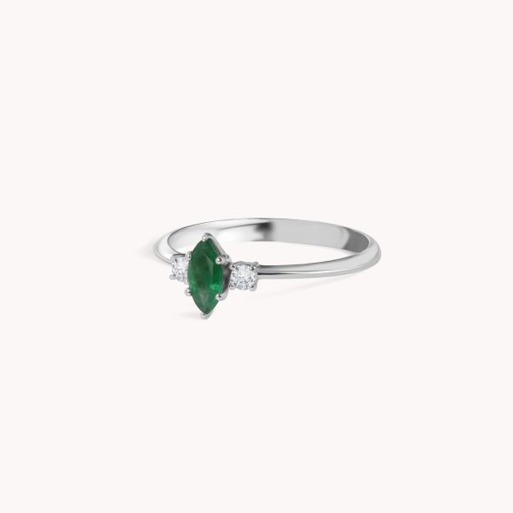 Dijamantni prsten Dark Green